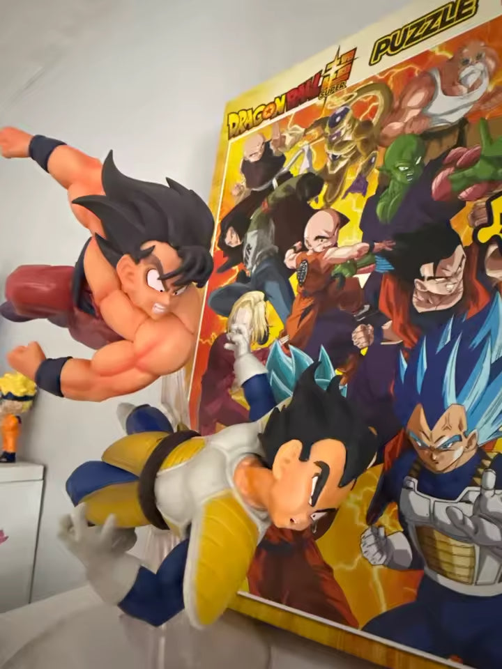 23 cm Anime🔮 Dragon Ball Z Figura Goku Vs Vegeta Figure 🔥