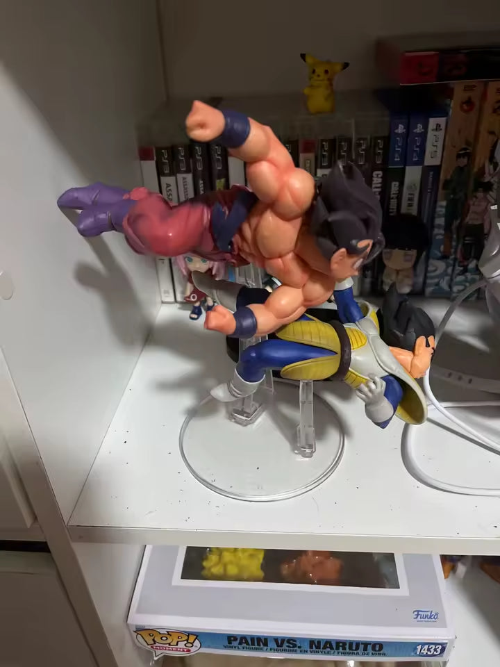 23 cm Anime🔮 Dragon Ball Z Figura Goku Vs Vegeta Figure 🔥