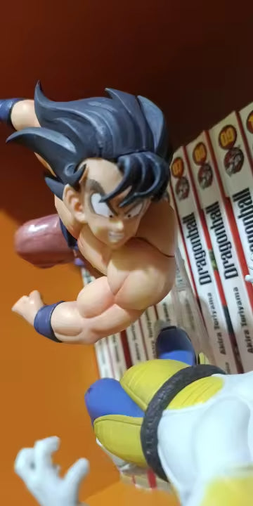 23 cm Anime🔮 Dragon Ball Z Figura Goku Vs Vegeta Figure 🔥