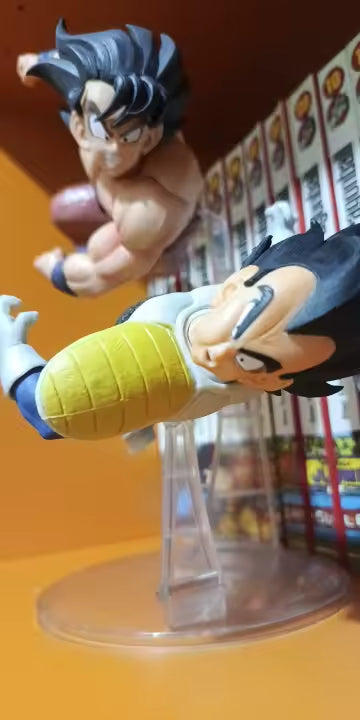 23 cm Anime🔮 Dragon Ball Z Figura Goku Vs Vegeta Figure 🔥