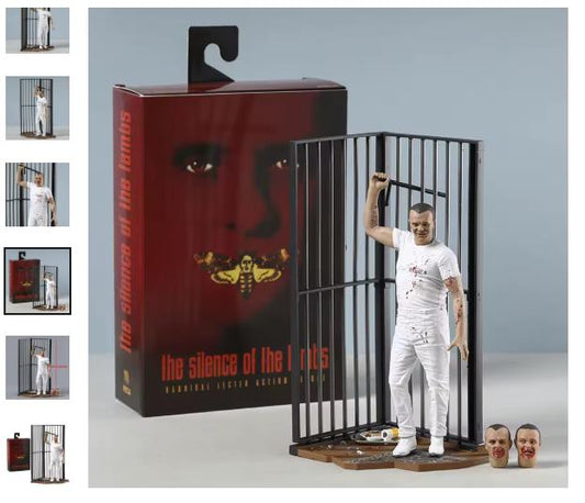ActionFigure 21 Cm☄️ NECA Il silenzio degli innocenti🔪 Dr. Hannibal Lecter