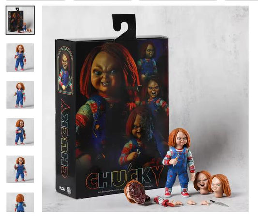 Neca Chucky Ultimate TV Series 🔥Action Figure Horror Con Scatola ✅