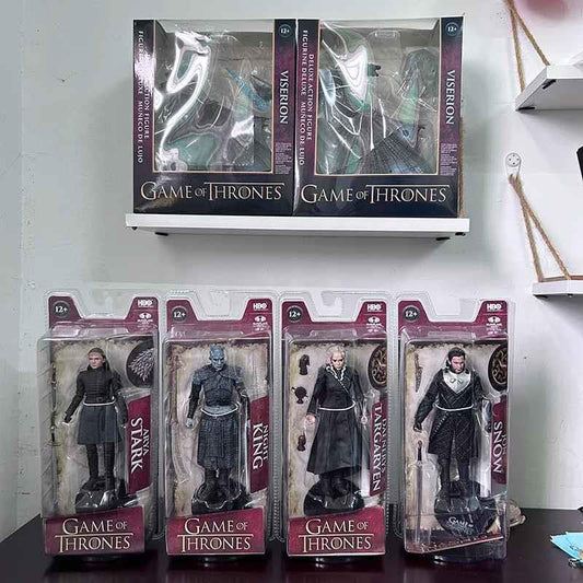 Game of Thrones Jon Snow Night King Daenerys Targaryen Frost Wyrm Viserion Black