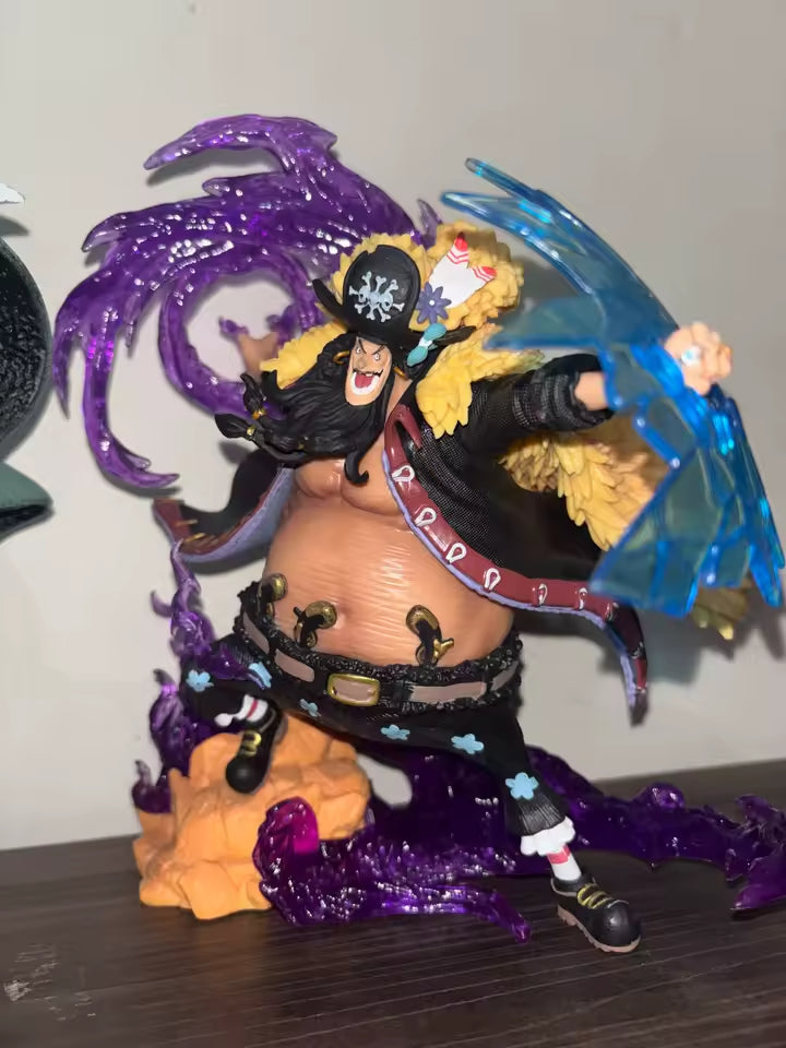 22cm One Piece Anime Figure Blackbeard Model Toy Marshall D Teach PVC Statue