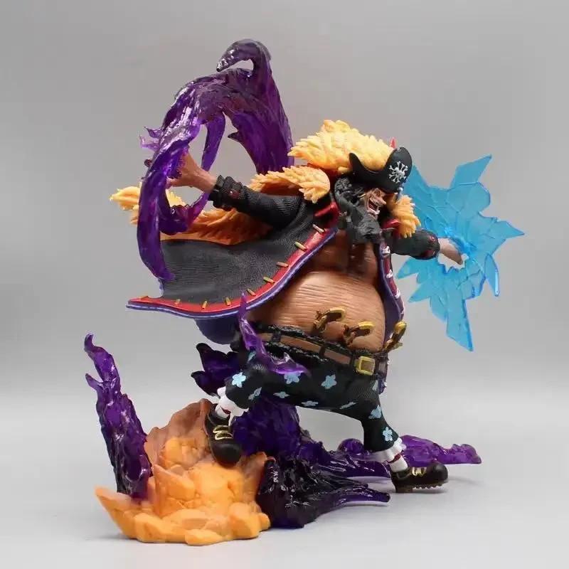 22cm One Piece Anime Figure Blackbeard Model Toy Marshall D Teach PVC Statue