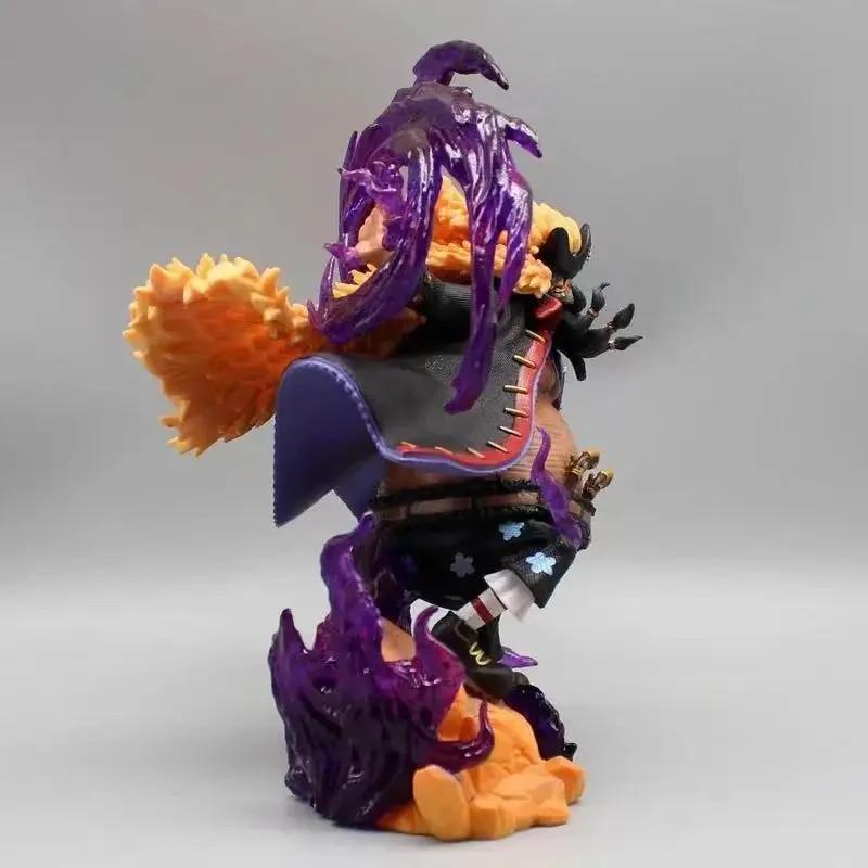 22cm One Piece Anime Figure Blackbeard Model Toy Marshall D Teach PVC Statue