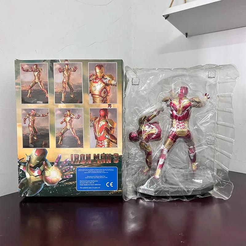 🟠  Iron Man 3 Mark XLII Mk 42 Edtion limitata  Action PVC Figure