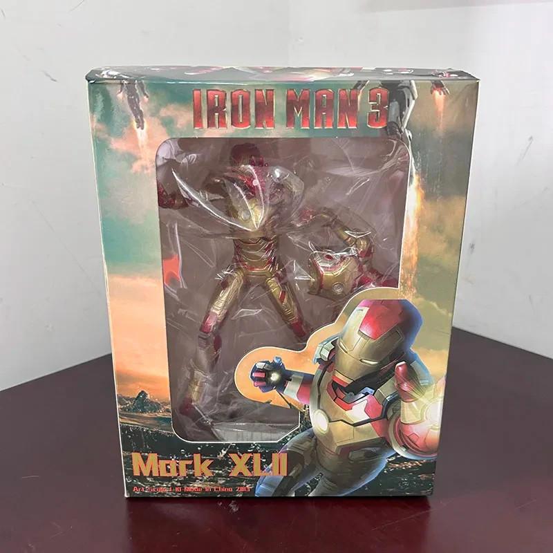 🟠  Iron Man 3 Mark XLII Mk 42 Edtion limitata  Action PVC Figure
