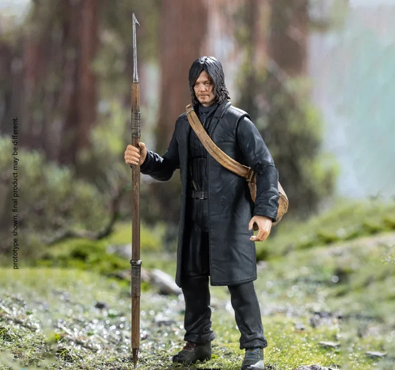 🔥 The Walking Dead Daryl Dixon Daryl  Action Figure 1/18 HIYA