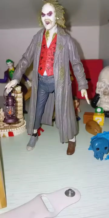 NECA🔥Ultimate Beetlejuice 1988  Bio Exorcist Action Figure - 18cm