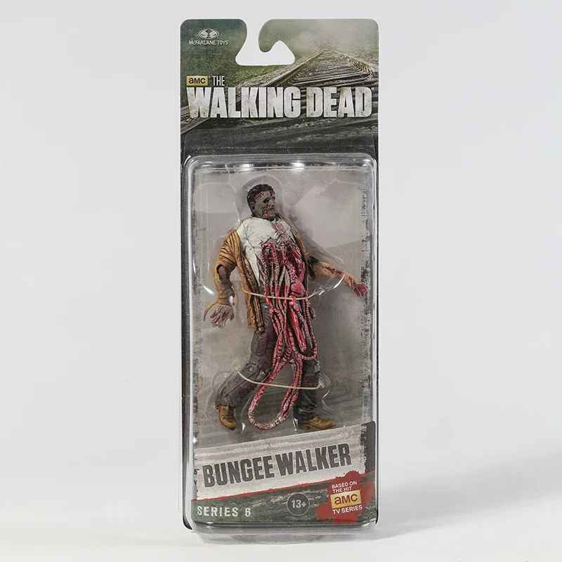 The Walking Dead 🔥12-14Cm Abraham Ford Bungee Walker,RickGrimes,Michonne