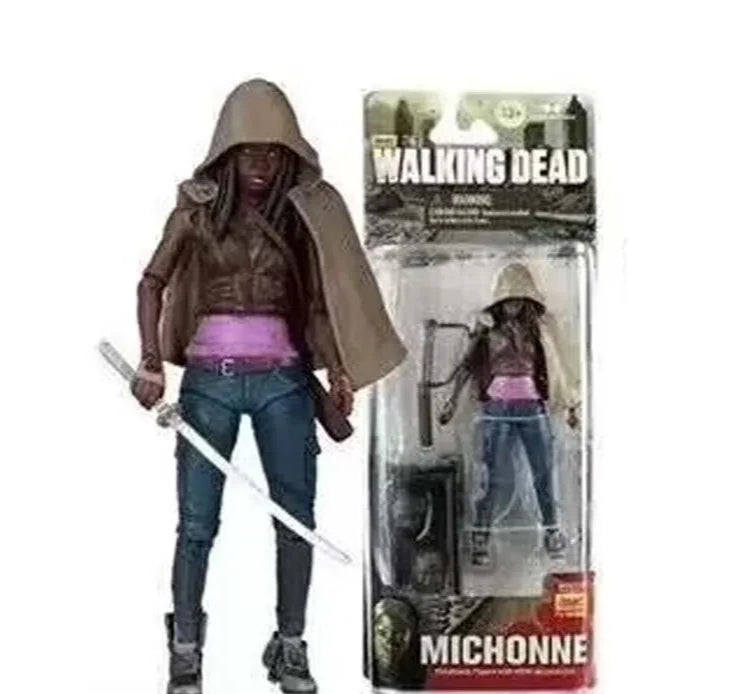 The Walking Dead 🔥12-14Cm Abraham Ford Bungee Walker,RickGrimes,Michonne