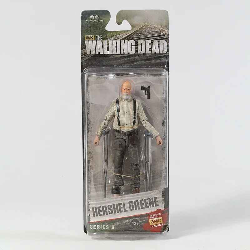 The Walking Dead 🔥12-14Cm Abraham Ford Bungee Walker,RickGrimes,Michonne