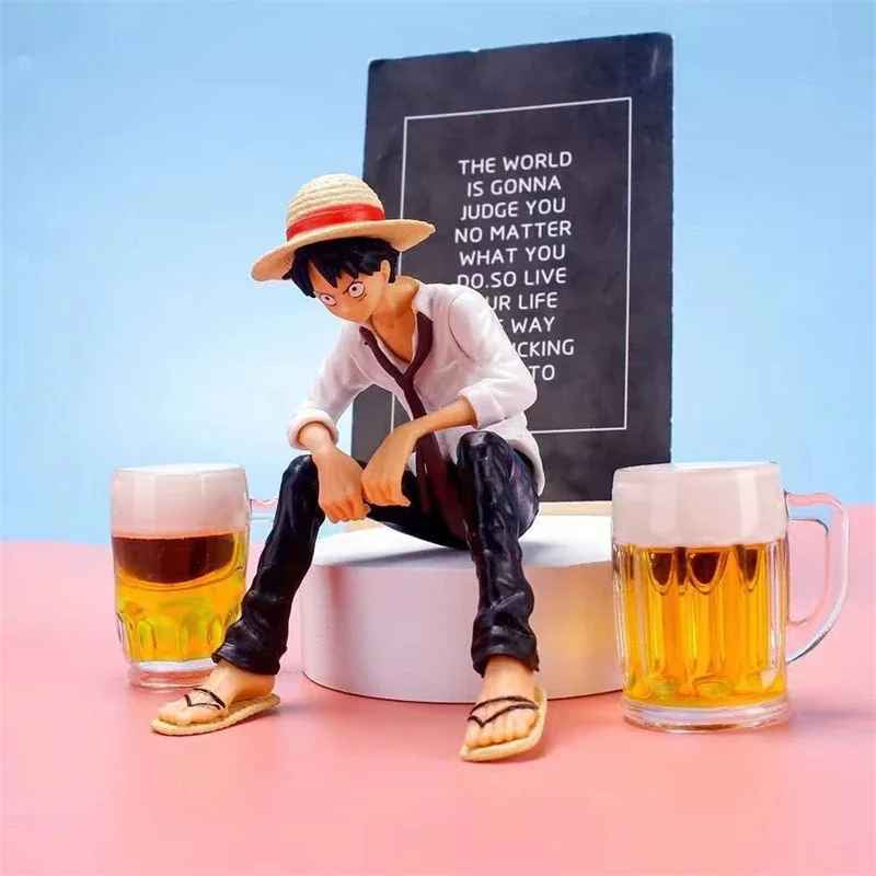 One Piece 🍥Anime Figure Toys Rufy 9Cm in PVC