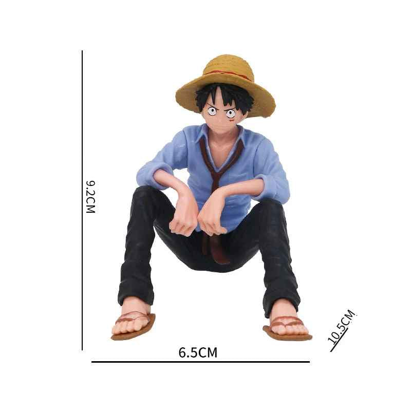 One Piece 🍥Anime Figure Toys Rufy 9Cm in PVC