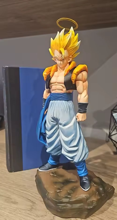 Jt Anime🔥 30 cm Action Figure Dragon Ball Vegetto-Gogeta  Con Base Super Saiyan
