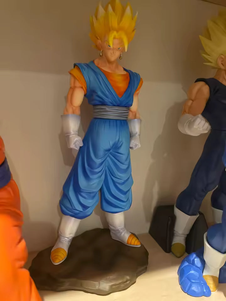 Jt Anime🔥 30 cm Action Figure Dragon Ball Vegetto-Gogeta  Con Base Super Saiyan