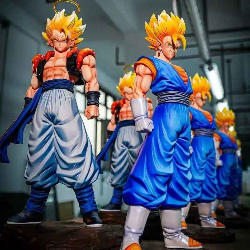 Jt Anime🔥 30 cm Action Figure Dragon Ball Vegetto-Gogeta  Con Base Super Saiyan