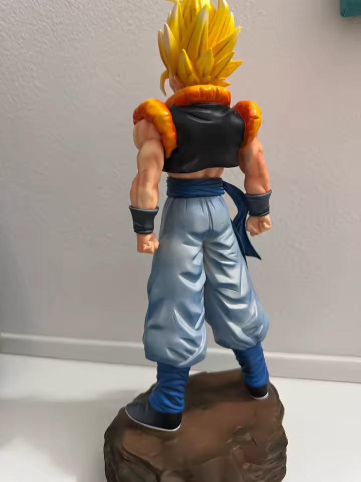 Jt Anime🔥 30 cm Action Figure Dragon Ball Vegetto-Gogeta  Con Base Super Saiyan
