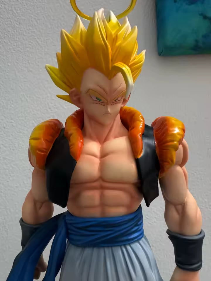 Jt Anime🔥 30 cm Action Figure Dragon Ball Vegetto-Gogeta  Con Base Super Saiyan