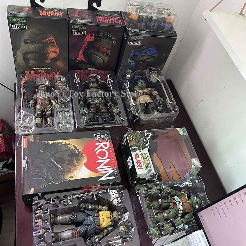 Neca 🐢Ninja TartarugheThe Last Ronin,Turtles in Time, Anime Figure