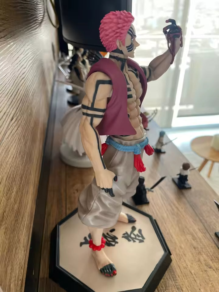 30CM Anime Demon Slayer 🔥Zohakuten Hantengu Cm PVC Action Figure