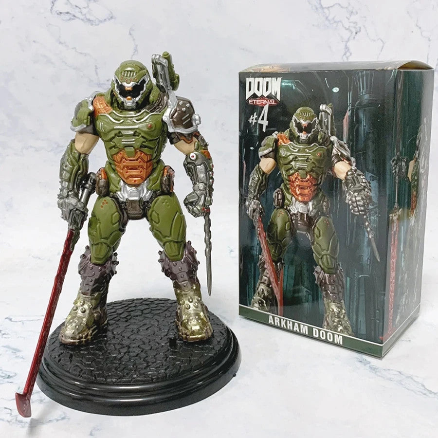 Doom Eternal Anime Gioco Figura Doom Slayer Action Figure