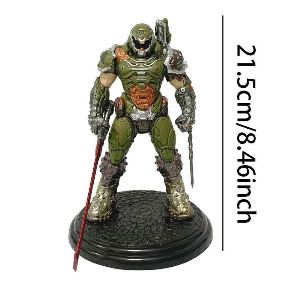 Doom Eternal Anime Gioco Figura Doom Slayer Action Figure