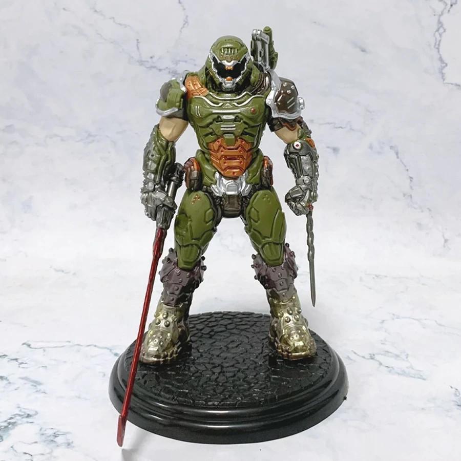 Doom Eternal Anime Gioco Figura Doom Slayer Action Figure