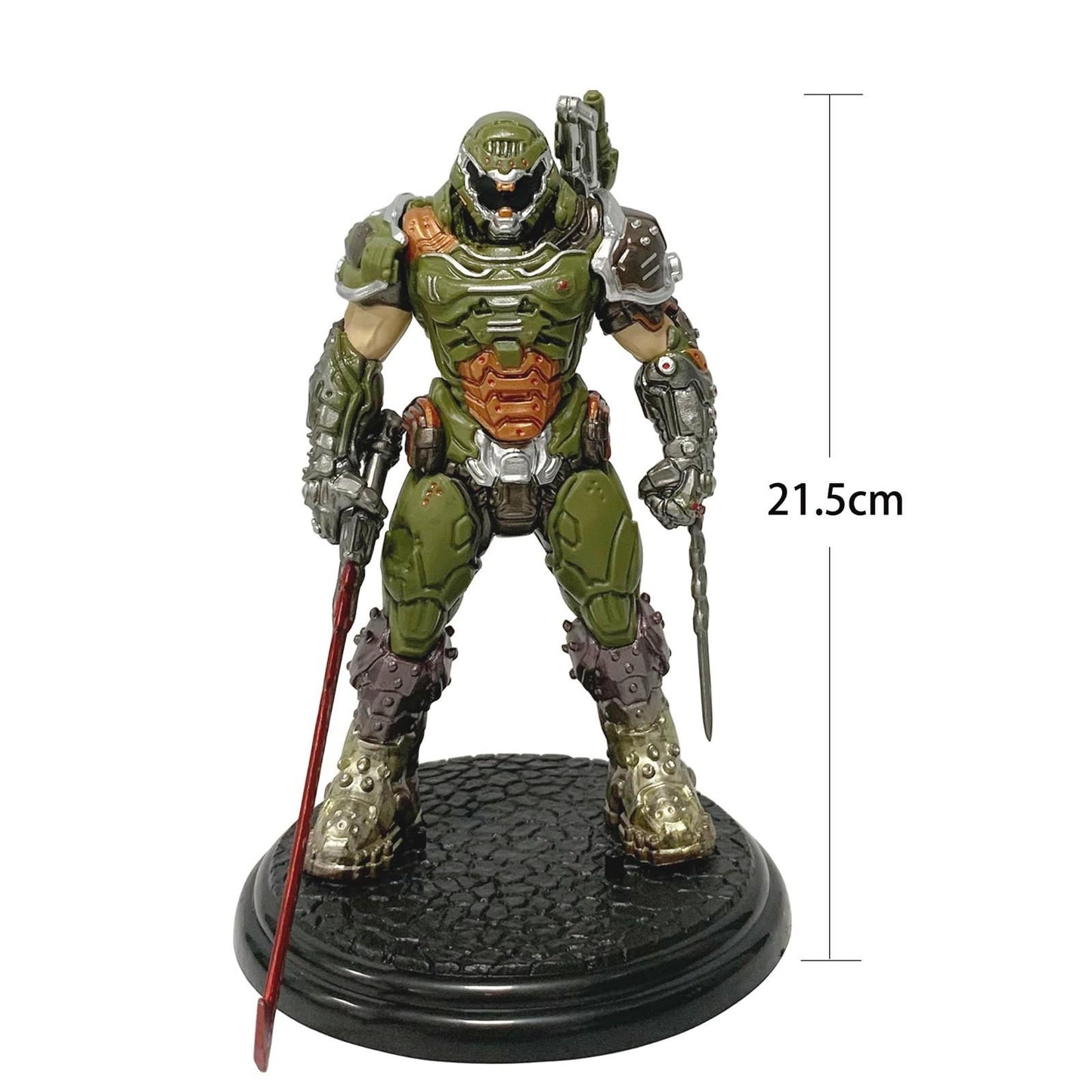 Doom Eternal Anime Gioco Figura Doom Slayer Action Figure