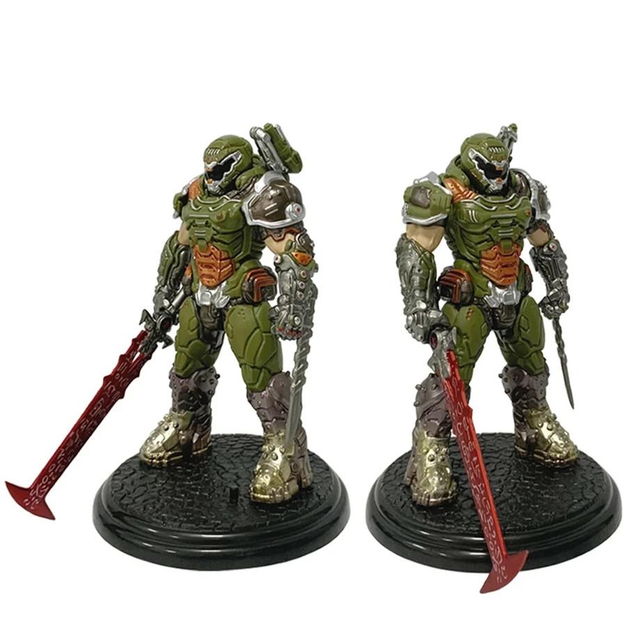 Doom Eternal Anime Gioco Figura Doom Slayer Action Figure