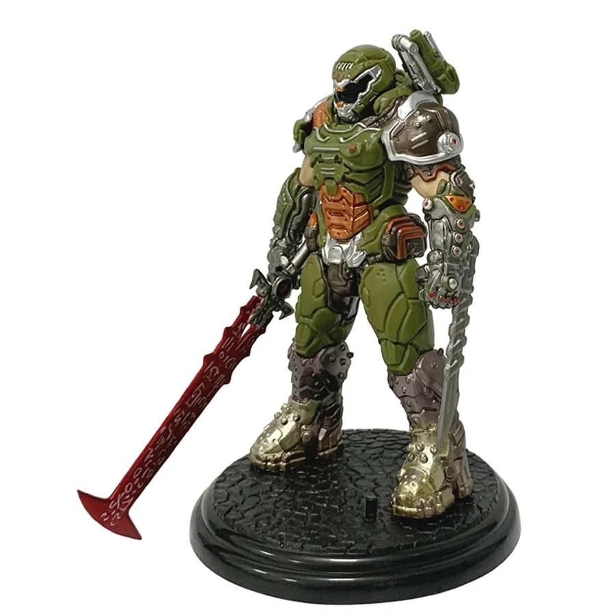 Doom Eternal Anime Gioco Figura Doom Slayer Action Figure