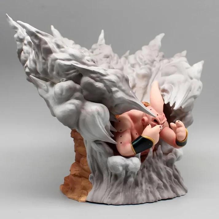 Majin Bu – Action Figure Dragon Ball Z 🔥(Forma Pura e Rabbiosa) 32cm