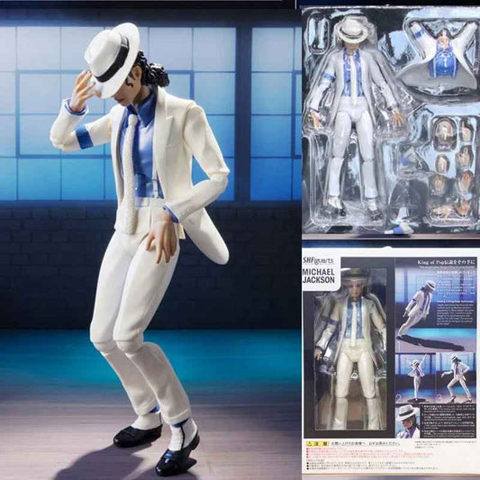 Action Figure Michael Jackson 15 cm Model Toys CON SCATOLA 🚛SPEDIZIONE GRATUITA