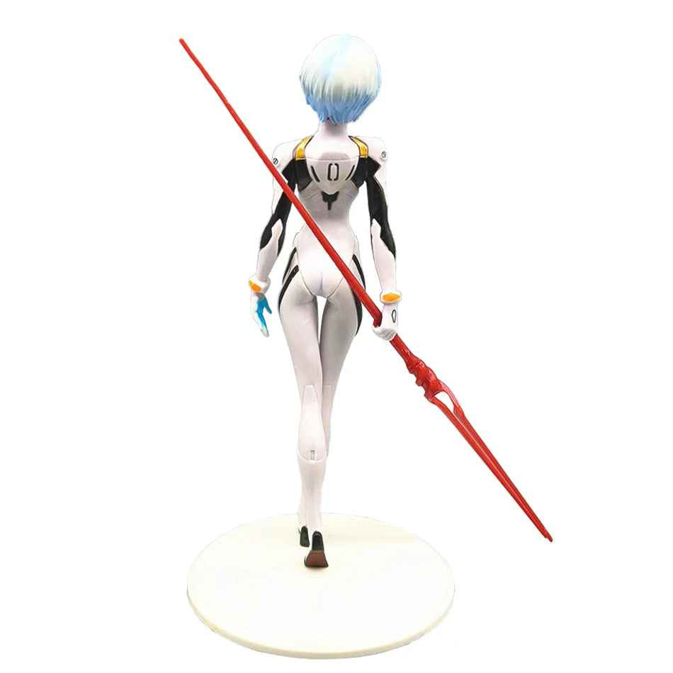 ✅ Rei Ayanami Neon Genesis Evangelion PVC Anime Figure CON SCATOLA SPED.GRATUITA