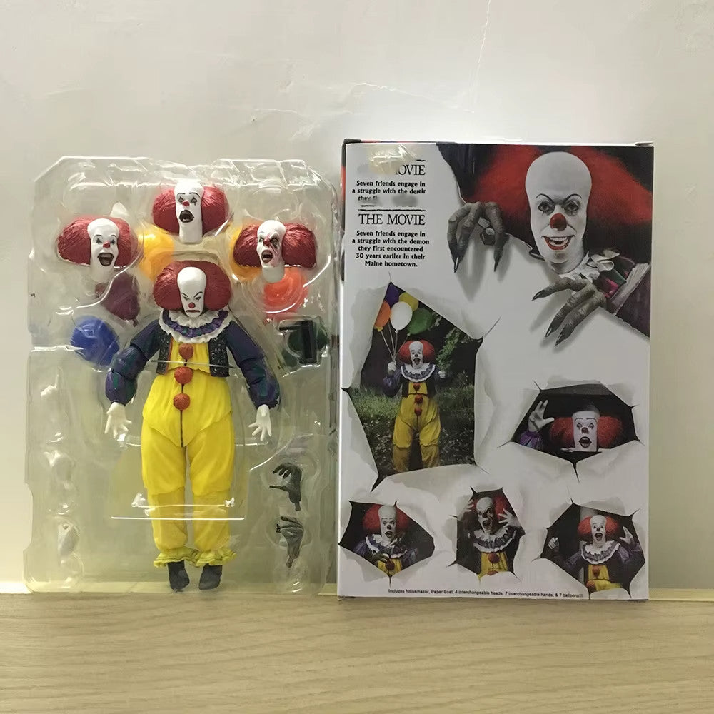 IT i Stephen King Action Figure Pennywise Figura 20 cm Neca CON SCATOLA ORGINALE