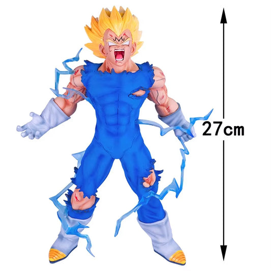 ACTION FIGURE💥 DRAGON BALL Z MAJIN VEGETA SUPER SAYAN 28 CM SPED.GRATUITA