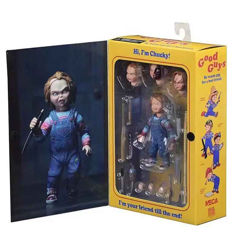 CHUCKY ULTIMATE✅ ACTION FIGURE NECA 10CM CON 🎀SCATOLA ORIGINALE + SPED GRATUITA