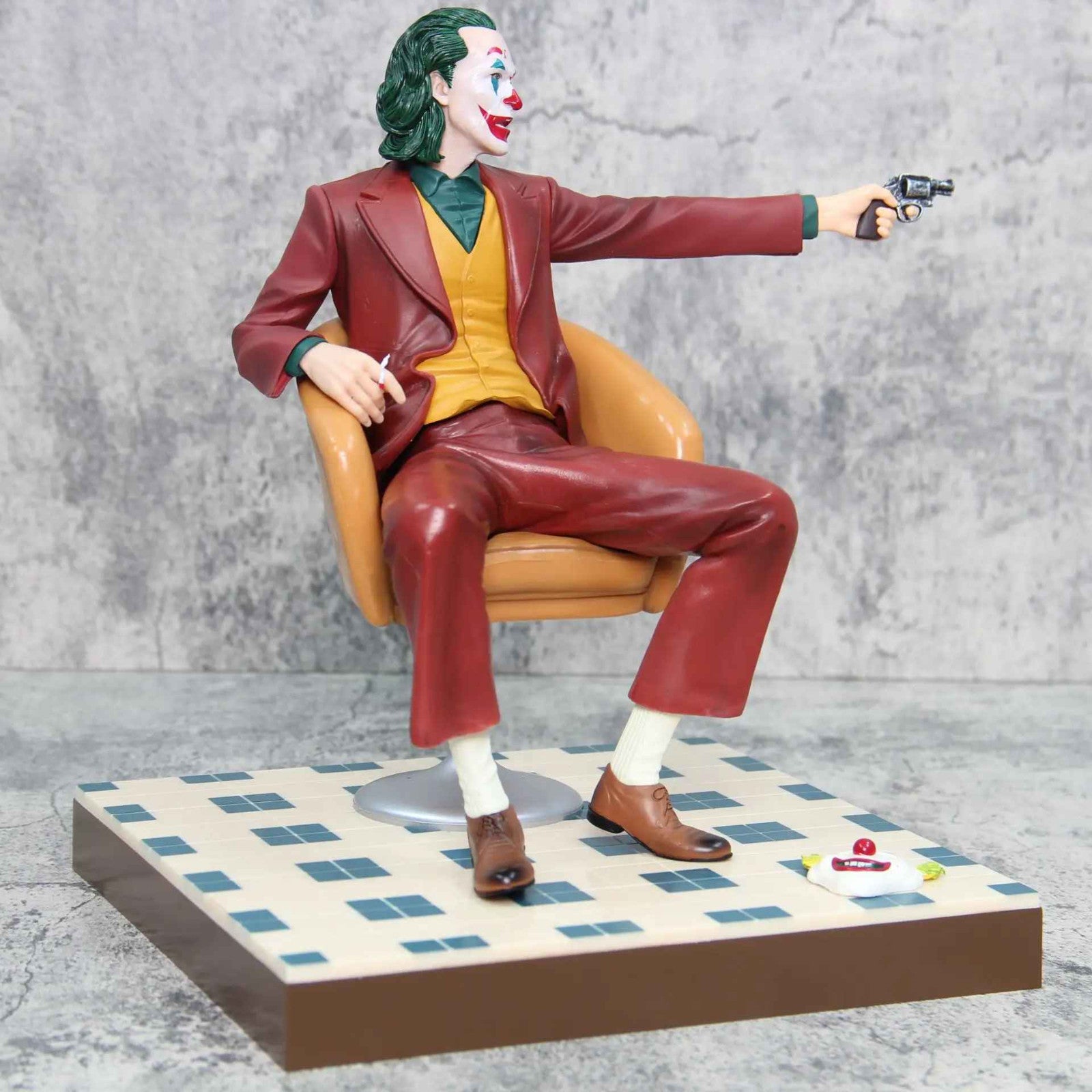 ✅ Action Figure 28 cm Joker Seduto CON SCATOLA+🚛SPED.GRATUITA