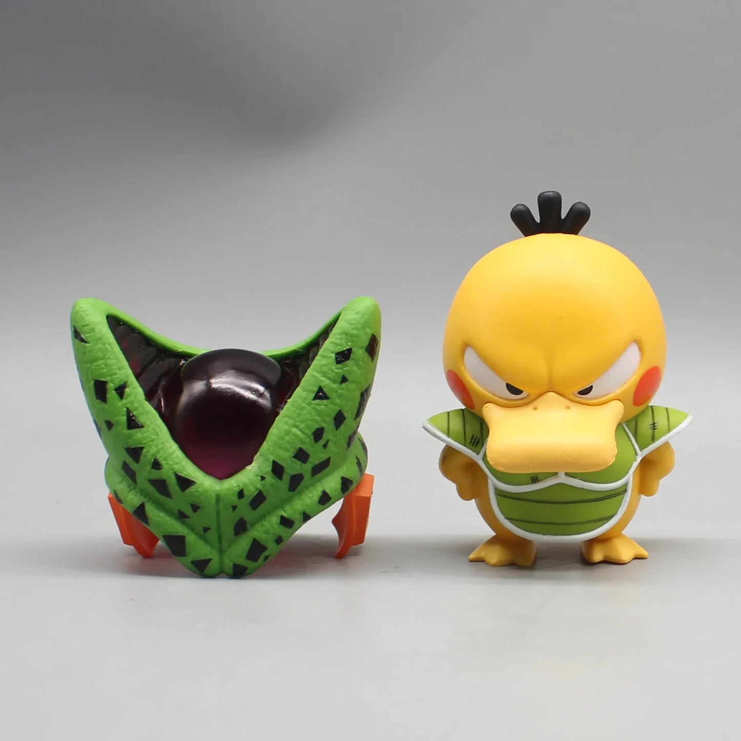 🧠 Dragon Ball Z Cell x Psyduck 10-12cm – Action Figure Cosplay Unico! 💥