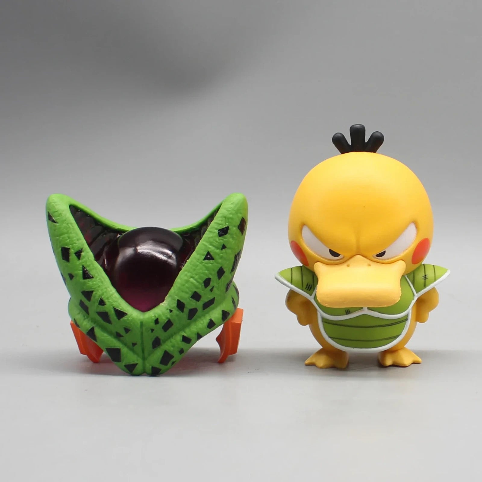 🧠 Dragon Ball Z Cell x Psyduck 10-12cm – Action Figure Cosplay Unico! 💥