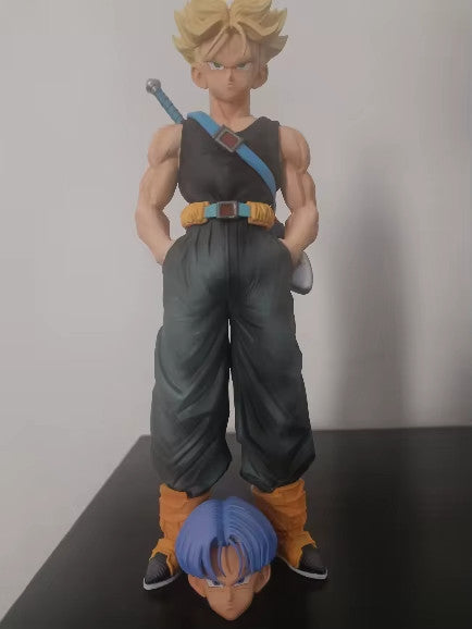 TRUNKS ✅SUPER SAYAN ACTION FIGURE DRAGON BALL Z STATUA 26 CM 🚛SPED.GRATUITA