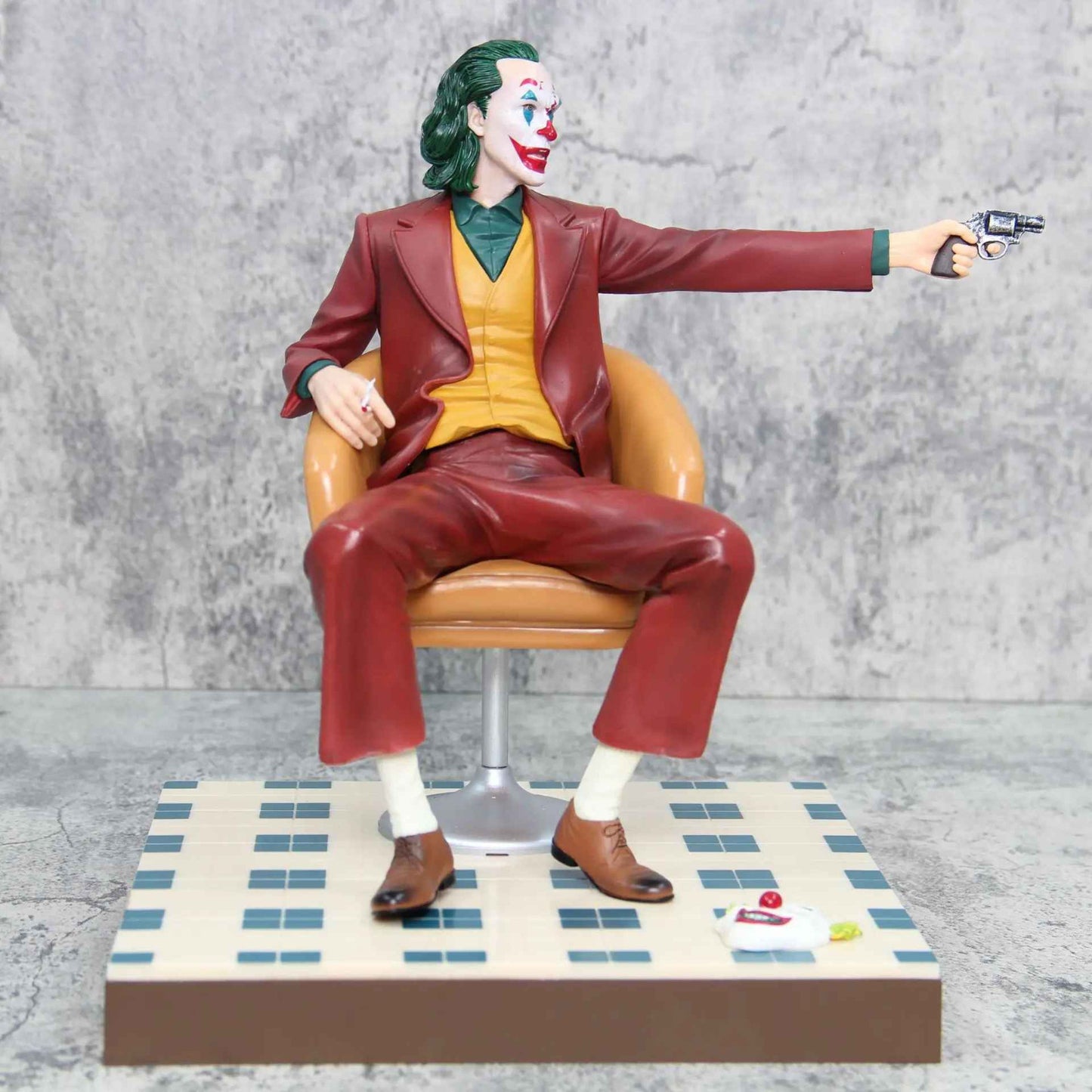 ✅ Action Figure 28 cm Joker Seduto CON SCATOLA+🚛SPED.GRATUITA