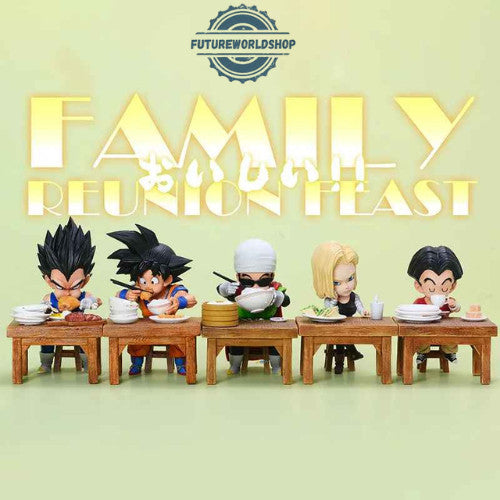 Dragon Ball Z Vegeta Son Goku Son Gohan C18 Essen Krillin COME DA FOTO