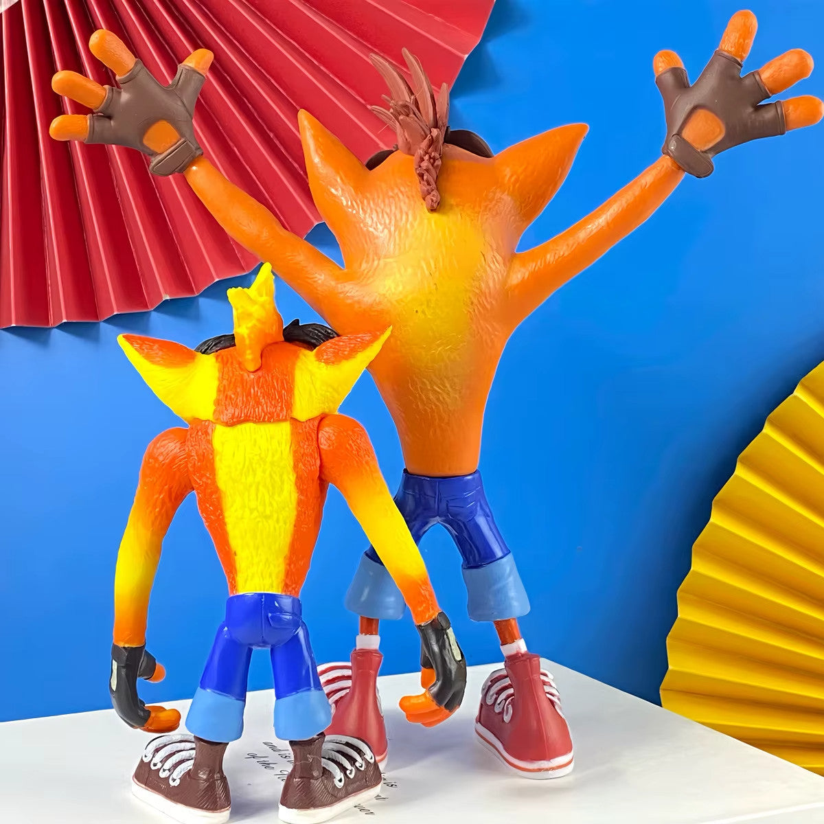 20cm Crash Bandicoot Anime Figure Peripheral Kawaii ✅SPEDIZIONE GRATUITA