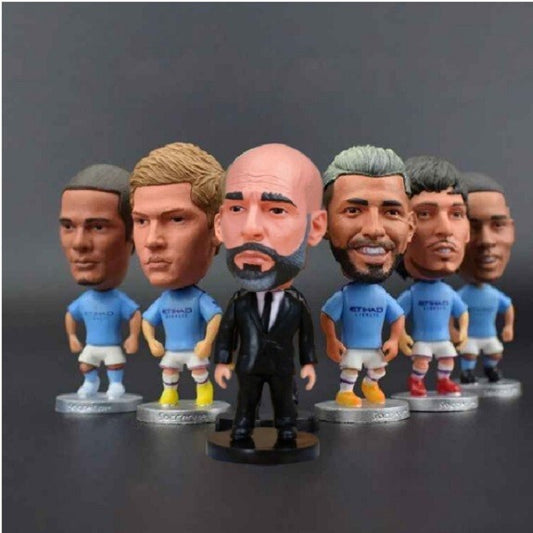 Action Figure Man City ⚽6,5 Cm Erling Haaland Football Action Figure Man City