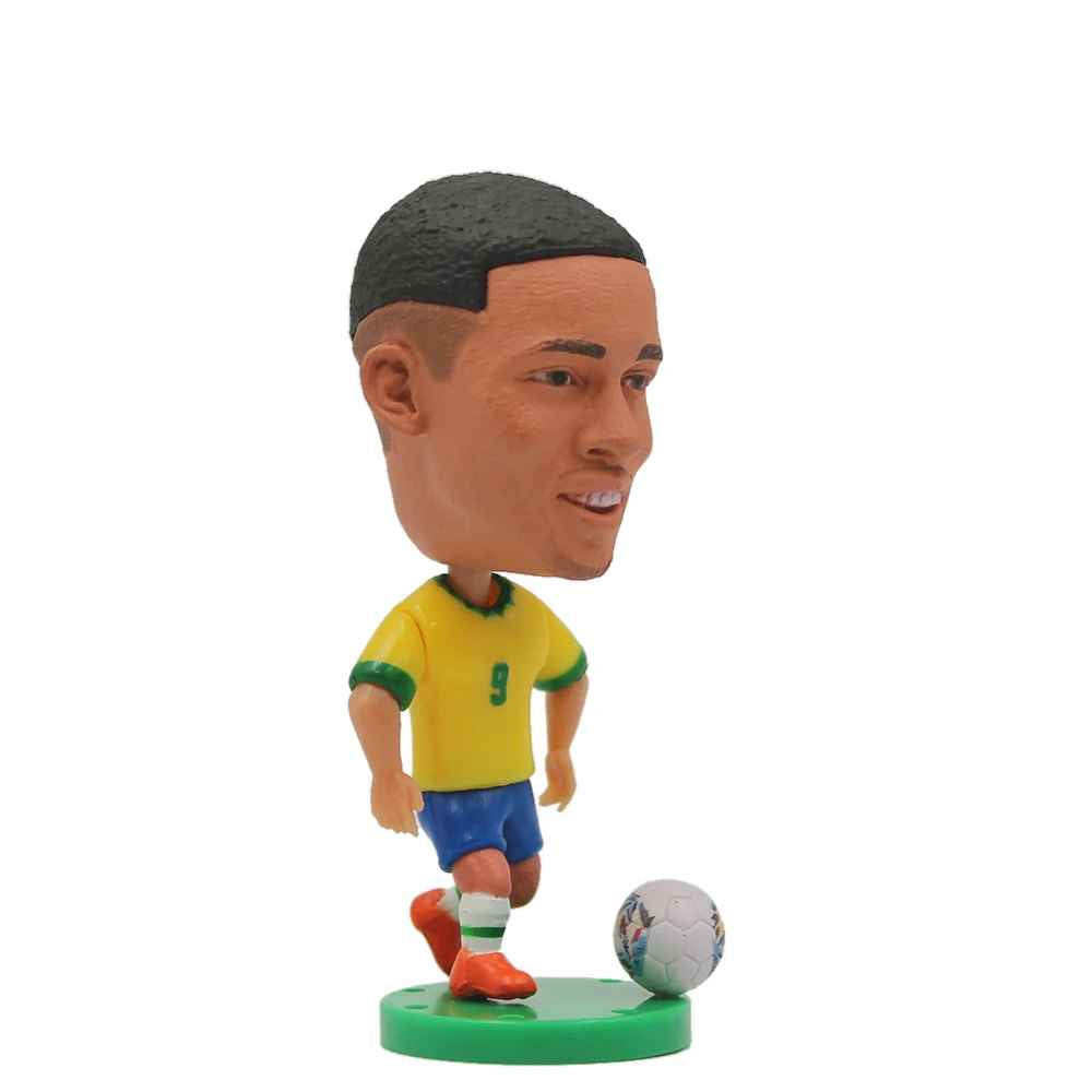 Mondiali 2002 Brasile,Argentina,Croazia,Ronaldo,Messi Action Figure  6.5cm