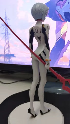 ✅ Rei Ayanami Neon Genesis Evangelion PVC Anime Figure CON SCATOLA SPED.GRATUITA