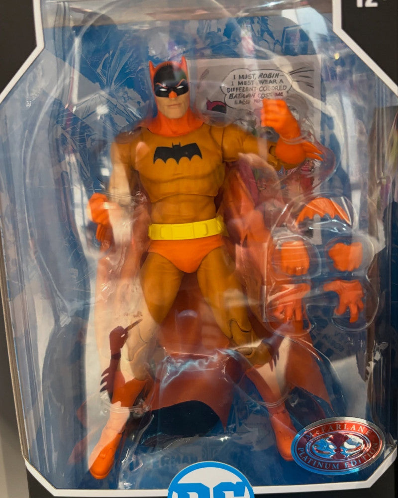 🦇 Batman DC Multiverse McFarlane Action Figure Purple & Orange Suit 18cm