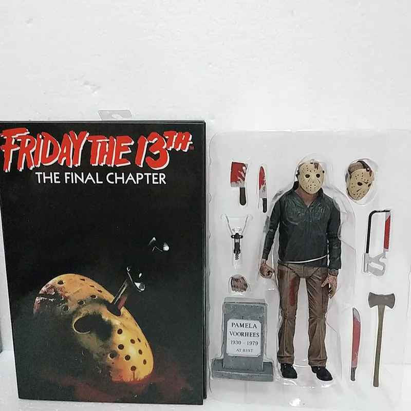 NECA Venerdì 13th Freddy Jason Action Figure+ SCATOLA ORIGINALE 🚛Sped.Gratuita